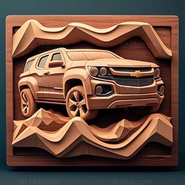 3D модель Chevrolet TrailBlazer (STL)